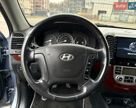 Синий Хендай Санта Фе, объемом двигателя 2.19 л и пробегом 273 тыс. км за 8300 $, фото 13 на Automoto.ua