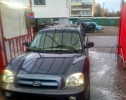 Синій Хендай Санта Фе, об'ємом двигуна 2 л та пробігом 280 тис. км за 6300 $, фото 2 на Automoto.ua