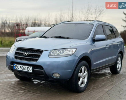 Синий Хендай Санта Фе, объемом двигателя 2.19 л и пробегом 273 тыс. км за 8300 $, фото 4 на Automoto.ua