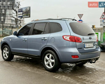 Синий Хендай Санта Фе, объемом двигателя 2.19 л и пробегом 273 тыс. км за 8300 $, фото 6 на Automoto.ua