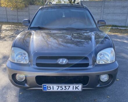 Синій Хендай Санта Фе, об'ємом двигуна 2.7 л та пробігом 257 тис. км за 5750 $, фото 2 на Automoto.ua