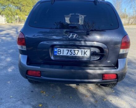 Синій Хендай Санта Фе, об'ємом двигуна 2.7 л та пробігом 257 тис. км за 5750 $, фото 5 на Automoto.ua