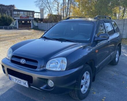 Синій Хендай Санта Фе, об'ємом двигуна 2.7 л та пробігом 257 тис. км за 5750 $, фото 1 на Automoto.ua