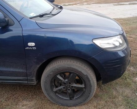 Синий Хендай Санта Фе, объемом двигателя 2.2 л и пробегом 274 тыс. км за 5500 $, фото 5 на Automoto.ua