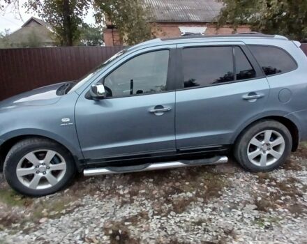 Синий Хендай Санта Фе, объемом двигателя 2.2 л и пробегом 260 тыс. км за 8200 $, фото 16 на Automoto.ua