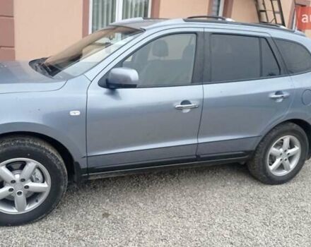Синий Хендай Санта Фе, объемом двигателя 2.2 л и пробегом 250 тыс. км за 8850 $, фото 1 на Automoto.ua