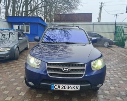 Синій Хендай Санта Фе, об'ємом двигуна 2.2 л та пробігом 220 тис. км за 8750 $, фото 2 на Automoto.ua