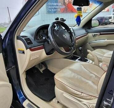 Синий Хендай Санта Фе, объемом двигателя 2.2 л и пробегом 290 тыс. км за 8100 $, фото 10 на Automoto.ua
