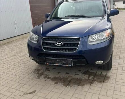 Синий Хендай Санта Фе, объемом двигателя 2.2 л и пробегом 285 тыс. км за 5100 $, фото 1 на Automoto.ua