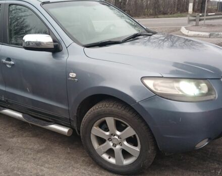 Синий Хендай Санта Фе, объемом двигателя 2.2 л и пробегом 260 тыс. км за 8200 $, фото 7 на Automoto.ua