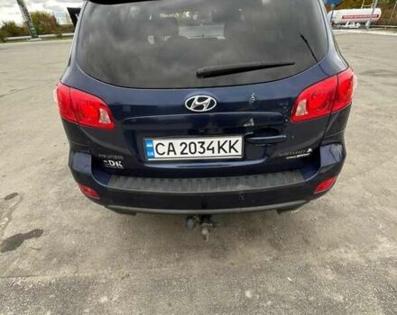 Синій Хендай Санта Фе, об'ємом двигуна 2.2 л та пробігом 216 тис. км за 8100 $, фото 3 на Automoto.ua