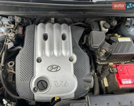 Синий Хендай Санта Фе, объемом двигателя 2.66 л и пробегом 261 тыс. км за 9000 $, фото 17 на Automoto.ua