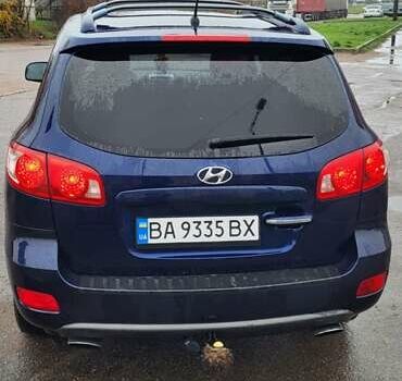 Синий Хендай Санта Фе, объемом двигателя 2.2 л и пробегом 290 тыс. км за 8100 $, фото 4 на Automoto.ua