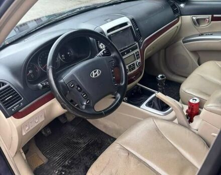 Синий Хендай Санта Фе, объемом двигателя 2.2 л и пробегом 285 тыс. км за 5100 $, фото 2 на Automoto.ua