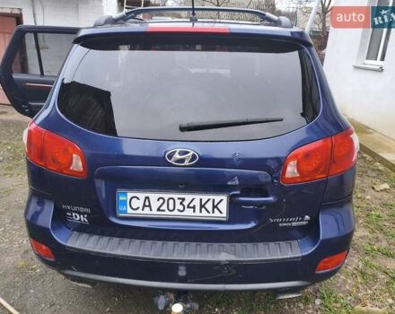 Синий Хендай Санта Фе, объемом двигателя 2.2 л и пробегом 250 тыс. км за 8650 $, фото 3 на Automoto.ua