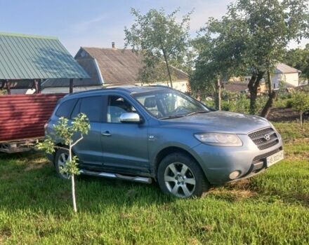 Синий Хендай Санта Фе, объемом двигателя 2.2 л и пробегом 260 тыс. км за 8200 $, фото 1 на Automoto.ua