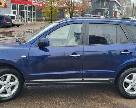 Синий Хендай Санта Фе, объемом двигателя 2.2 л и пробегом 290 тыс. км за 8100 $, фото 3 на Automoto.ua