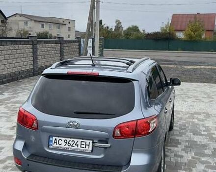Синий Хендай Санта Фе, объемом двигателя 2.2 л и пробегом 252 тыс. км за 9000 $, фото 1 на Automoto.ua
