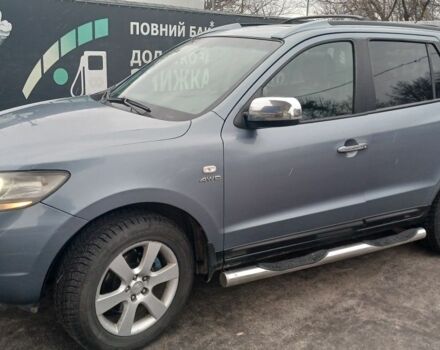 Синий Хендай Санта Фе, объемом двигателя 2.2 л и пробегом 260 тыс. км за 8200 $, фото 12 на Automoto.ua