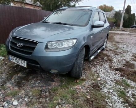 Синий Хендай Санта Фе, объемом двигателя 2.2 л и пробегом 260 тыс. км за 8200 $, фото 13 на Automoto.ua
