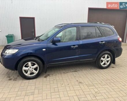 Синий Хендай Санта Фе, объемом двигателя 2.2 л и пробегом 285 тыс. км за 5100 $, фото 4 на Automoto.ua