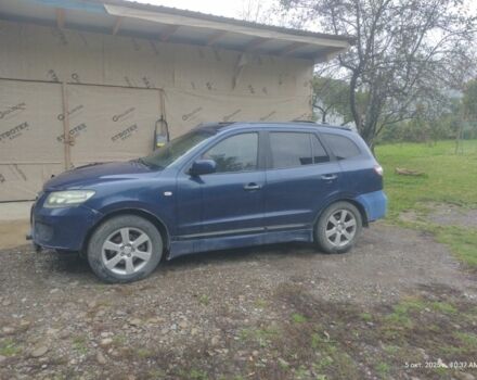 Синий Хендай Санта Фе, объемом двигателя 2.2 л и пробегом 286 тыс. км за 8000 $, фото 5 на Automoto.ua