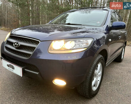 Синий Хендай Санта Фе, объемом двигателя 2.2 л и пробегом 260 тыс. км за 9700 $, фото 12 на Automoto.ua