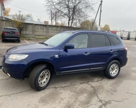 Синий Хендай Санта Фе, объемом двигателя 2.2 л и пробегом 300 тыс. км за 5700 $, фото 1 на Automoto.ua
