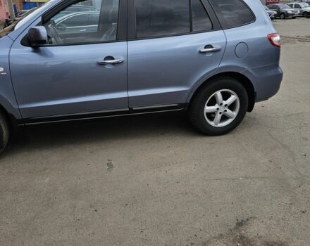 Синий Хендай Санта Фе, объемом двигателя 2.2 л и пробегом 274 тыс. км за 8899 $, фото 2 на Automoto.ua