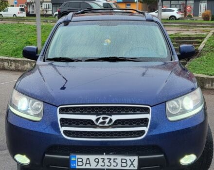 Синий Хендай Санта Фе, объемом двигателя 2.2 л и пробегом 291 тыс. км за 8500 $, фото 2 на Automoto.ua