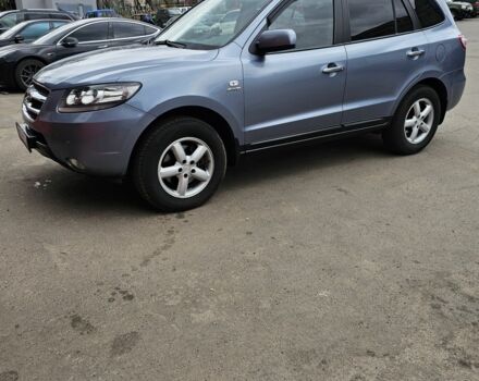 Синий Хендай Санта Фе, объемом двигателя 2.2 л и пробегом 274 тыс. км за 8899 $, фото 1 на Automoto.ua