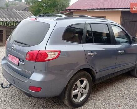 Синий Хендай Санта Фе, объемом двигателя 2.2 л и пробегом 250 тыс. км за 8850 $, фото 6 на Automoto.ua