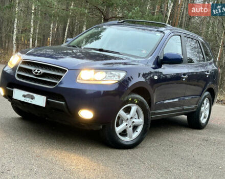 Синий Хендай Санта Фе, объемом двигателя 2.2 л и пробегом 260 тыс. км за 9700 $, фото 9 на Automoto.ua