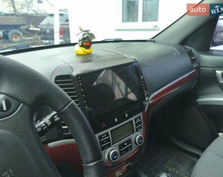 Синий Хендай Санта Фе, объемом двигателя 2.2 л и пробегом 250 тыс. км за 8650 $, фото 4 на Automoto.ua