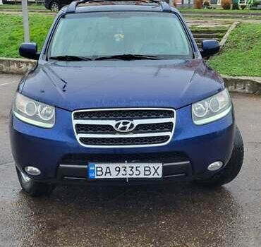 Синий Хендай Санта Фе, объемом двигателя 2.2 л и пробегом 290 тыс. км за 8100 $, фото 2 на Automoto.ua