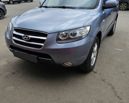 Синий Хендай Санта Фе, объемом двигателя 2.2 л и пробегом 274 тыс. км за 8899 $, фото 3 на Automoto.ua