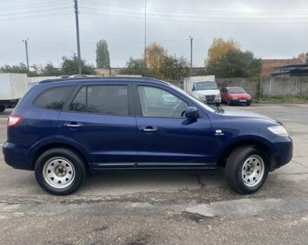 Синий Хендай Санта Фе, объемом двигателя 2.2 л и пробегом 298 тыс. км за 5300 $, фото 4 на Automoto.ua