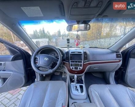 Синий Хендай Санта Фе, объемом двигателя 2.19 л и пробегом 318 тыс. км за 8600 $, фото 10 на Automoto.ua