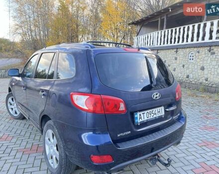 Синий Хендай Санта Фе, объемом двигателя 2.19 л и пробегом 318 тыс. км за 8600 $, фото 1 на Automoto.ua