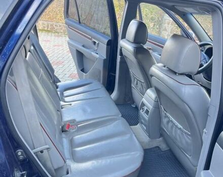 Синий Хендай Санта Фе, объемом двигателя 2.19 л и пробегом 318 тыс. км за 8600 $, фото 5 на Automoto.ua