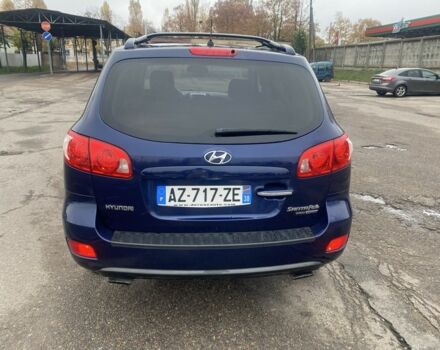 Синий Хендай Санта Фе, объемом двигателя 2.2 л и пробегом 298 тыс. км за 5300 $, фото 15 на Automoto.ua