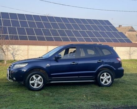 Синий Хендай Санта Фе, объемом двигателя 2.2 л и пробегом 400 тыс. км за 7900 $, фото 2 на Automoto.ua