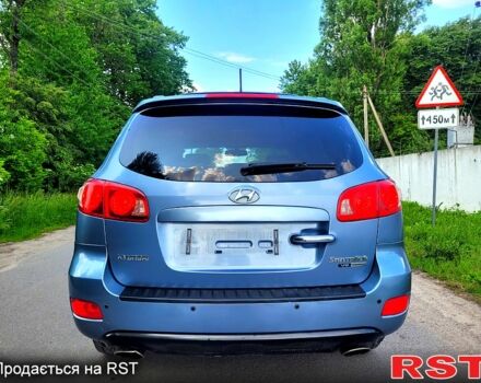 Синий Хендай Санта Фе, объемом двигателя 2.7 л и пробегом 218 тыс. км за 7999 $, фото 1 на Automoto.ua