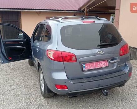 Синий Хендай Санта Фе, объемом двигателя 2.2 л и пробегом 250 тыс. км за 8850 $, фото 7 на Automoto.ua