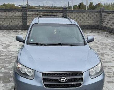 Синий Хендай Санта Фе, объемом двигателя 2.2 л и пробегом 252 тыс. км за 9000 $, фото 3 на Automoto.ua