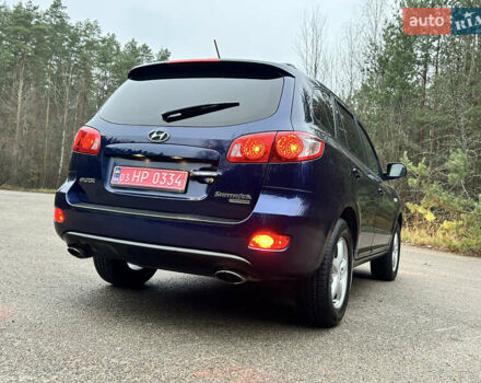 Синий Хендай Санта Фе, объемом двигателя 2.2 л и пробегом 260 тыс. км за 9700 $, фото 6 на Automoto.ua