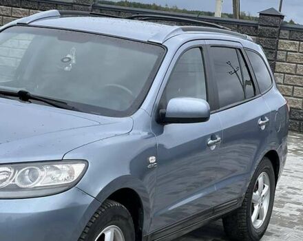 Синий Хендай Санта Фе, объемом двигателя 2.2 л и пробегом 252 тыс. км за 9000 $, фото 5 на Automoto.ua