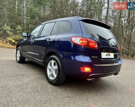 Синий Хендай Санта Фе, объемом двигателя 2.2 л и пробегом 260 тыс. км за 9700 $, фото 14 на Automoto.ua