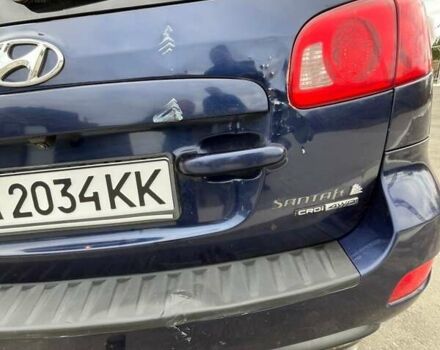 Синій Хендай Санта Фе, об'ємом двигуна 2.2 л та пробігом 216 тис. км за 8100 $, фото 9 на Automoto.ua