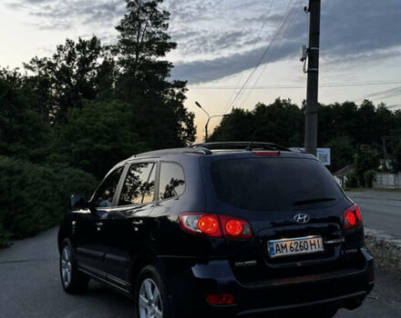 Синий Хендай Санта Фе, объемом двигателя 2.2 л и пробегом 280 тыс. км за 8400 $, фото 3 на Automoto.ua